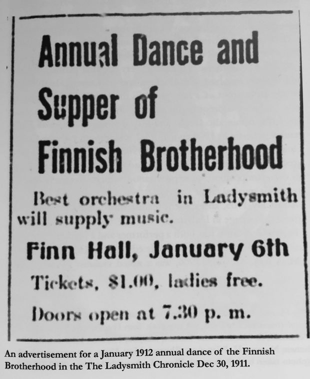 Black and white printed newspaper article. Text only.