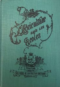 Book entitled: L'Agriculture dans les Écoles