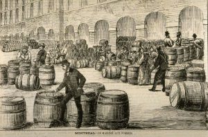 Old press clipping: public market