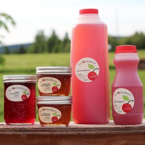 Crabapple Juice and Jelly Containers