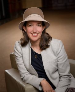 A formal headshot of Rabba Rachel Kohl Finegold.