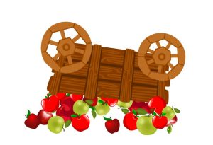 An overturned apple cart